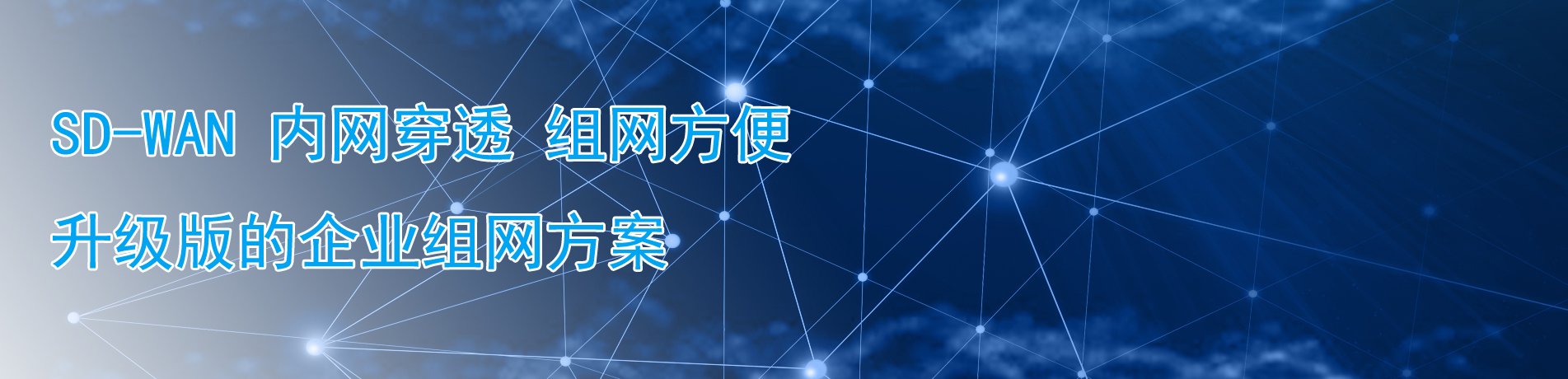 SDWAN，内网穿透，组网方便；升级版的企业组网方案